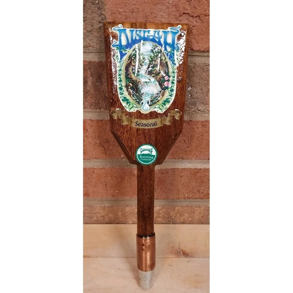 Pisgah Brewing Company NC Pale Ale Wood Paddle Draft Beer Tap Handle
